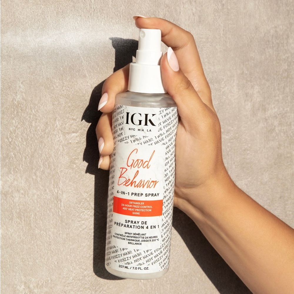 IGK Good Behavior 4-in-1 Prep Spray NEW